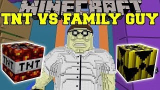 TOO MUCH TNT MOD VS FAMILY GUY  Minecraft Mods Vs Maps SO MANY EXPLOSIONS [upl. by Aokek779]