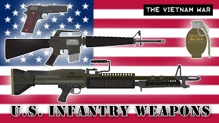 US Infantry Weapons Vietnam War [upl. by Quint59]