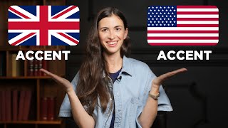 BRITISH VS AMERICAN ACCENT EXPLAINED [upl. by Vinni480]