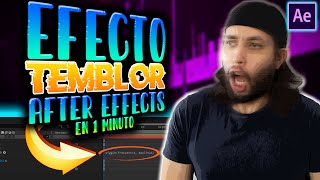 Efecto temblor SHAKE EFFECT en After effects 2020 en 1 minuto  Tutorial After effects CC 2020 [upl. by Marigolda439]