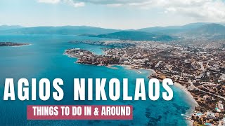 Top Things to Do In amp Around Agios Nikolaos Crete  Greece Travel Guide [upl. by Quinlan]