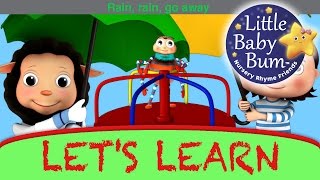 Rain Rain Go Away  Learn with Little Baby Bum  Nursery Rhymes for Babies  Songs for Kids [upl. by Eelannej]