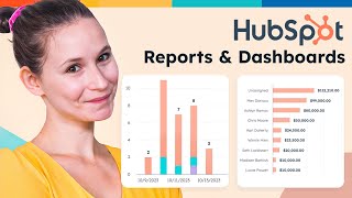 HubSpot Reports amp Dashboards Tutorial 2024 [upl. by Nnaillij792]