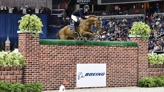 Jos Verlooy and Sunshine jump 611quot to win The Boeing Company Puissance [upl. by Annaiuq]