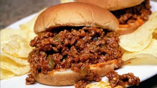 The Best Sloppy Joe Recipe by Delilah  How to Make Homemade Sloppy Joes The Simple Way [upl. by Sheryle]