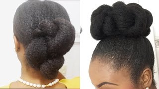 Style Your Natural Hair in 15 Minutes [upl. by Jelsma973]