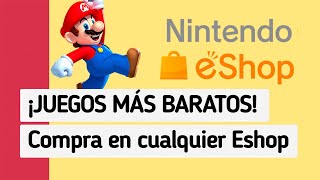 Tutorial Cómo comprar en cualquier Eshop Nintendo Switch Eshop USA Eshop Japon Eshop Europa [upl. by Mayap]