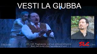 VESTI LA GIUBBA  Pagliacci  Ruggero Leoncavallo [upl. by Pippa]