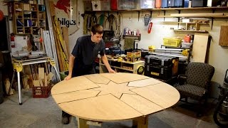 Wooden Expanding Table [upl. by Araas]