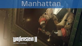 Wolfenstein II The New Colossus  Manhattan Walkthrough HD 1080P [upl. by Sabelle]