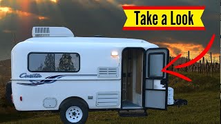 Casita Independence Deluxe  Small Trailer with a Bathroom [upl. by Ahsehyt891]