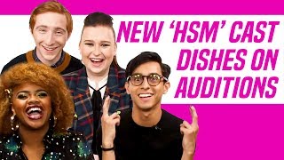 High School Musical The Musical The Series Cast Talks Auditions Fave HSM Songs and More [upl. by Spurgeon]