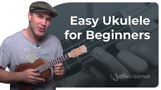 How to Play the Ukulele 4 Easy Chords amp Many Songs [upl. by Nathanoj203]