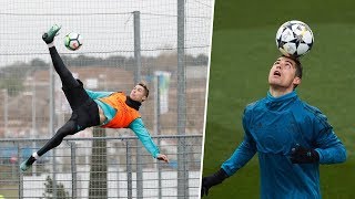 Cristiano Ronaldo In Training 2018  SkillsTricksGoals  Freestyle HD [upl. by Winthorpe]