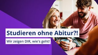 Studieren ohne Abitur Dein Weg ins Studium einfach erklärt [upl. by Arriat359]