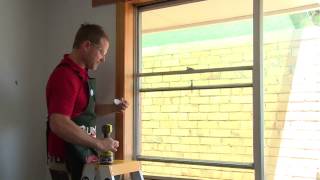 How To Install Indoor Roller Blinds  DIY At Bunnings [upl. by Ynnhoj]