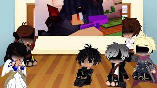 Divine warriors react to Aaron’s nightmares starlight and When angels fall Aphmau reacts to a video [upl. by Erida]