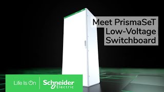 PrismaSeT LowVoltage Switchboards  Schneider Electric [upl. by Kiernan752]