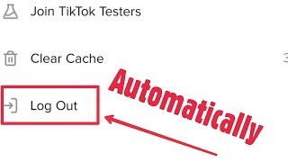 Tiktok  Fix My account logged out automatically Problem [upl. by Ydnic276]