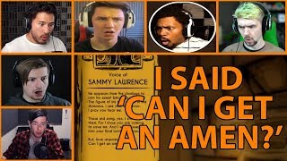 Lets Players Reaction To Sammy Saying Can I Get An Amen  BATIM Chapter 2 [upl. by Solana]