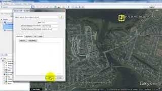 Google EarthChange the coordinate system to UTM [upl. by Kalina896]