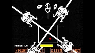 Undertale  Gaster amp Deprived Gaster Fight Fanmade [upl. by Dnalsor465]