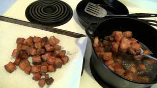 Making Perfect Pork Cracklin Grattons [upl. by Egreog574]