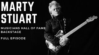 Musicians Hall of Fame Backstage Marty Stuart Full Show [upl. by Attennhoj]