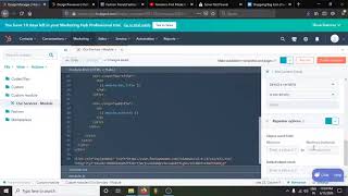 How to create a custom module in hubspot  HTML  Hubl  Inbound Market [upl. by Carder901]