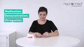 Utrogestan Medication Demonstration [upl. by Grieve]