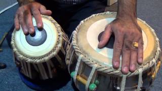 Tabla Lesson  18 Tirkit Practice [upl. by Ahseik]