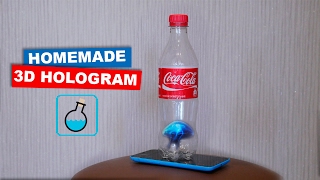 DIY 3D Hologram from a bottle of Coca Cola LifeHacks  Easy hack [upl. by Willumsen]