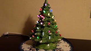 Jazzing up a Ceramic Christmas Tree [upl. by Syck]