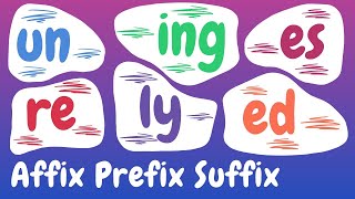 How To Explain Affixes Prefixes Suffixes  English Grammar Lessons [upl. by Melly]