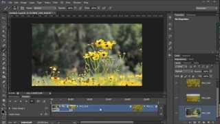 How to Edit Video in Photoshop CS6 [upl. by Auohc]