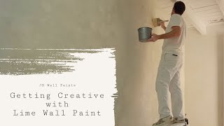 Getting Creative with Lime Wash Paint [upl. by Idak]