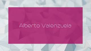 Alberto Valenzuela  appearance [upl. by Dall779]