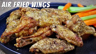 Chicken Wings in the Air Fryer  Ninja Foodi 2 Ways [upl. by Tiffani80]