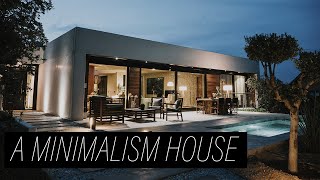 Visita una CASA PREFABRICADA DE HORMIGÓN MINIMALISTA 🏠 [upl. by Ardisi750]