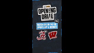 Alabama vs Wisconsin  FOX College Football [upl. by Weir]