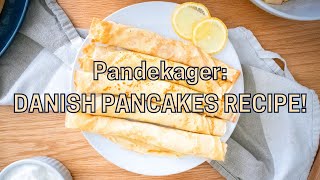 The Best PANDEKAGER Danish pancakes Recipe [upl. by Osterhus995]