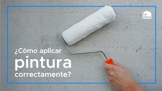 ¿Cómo aplicar la pintura correctamente [upl. by Eenert]