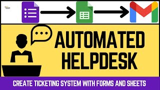 How to create Ticketing Systems with Google Forms amp Sheets  How to setup Complaint Helpdesk Hindi [upl. by Seuguh550]