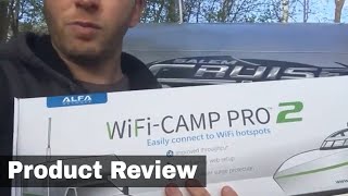 Alfa Network Wifi Camp Pro 2 Extender Review [upl. by Minta716]