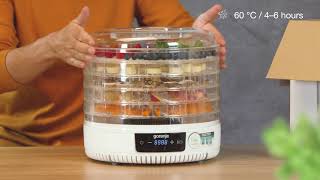 How to use • Food Dehydrator FDK 500GCW • Gorenje [upl. by Assen]