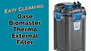 TOP TIP EASY clean first stage Oase Biomaster Thermo External Filter Includes Pimp My Filter Mod [upl. by Afihtan648]