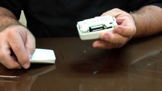 5800 PIR Motion Sensor Battery Replacement [upl. by Llehcal125]