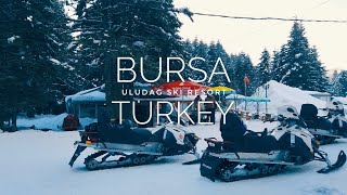 BURSA  Uludag Ski Resort Tour  Turkey [upl. by Craggy32]