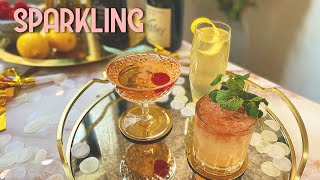 3 Easy Sparkling Wine Cocktails Recipes for New Years Eve [upl. by Grearson833]