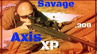 Savage Axis XP 308 Budget Rifle Test And Review HD [upl. by Chrisse36]